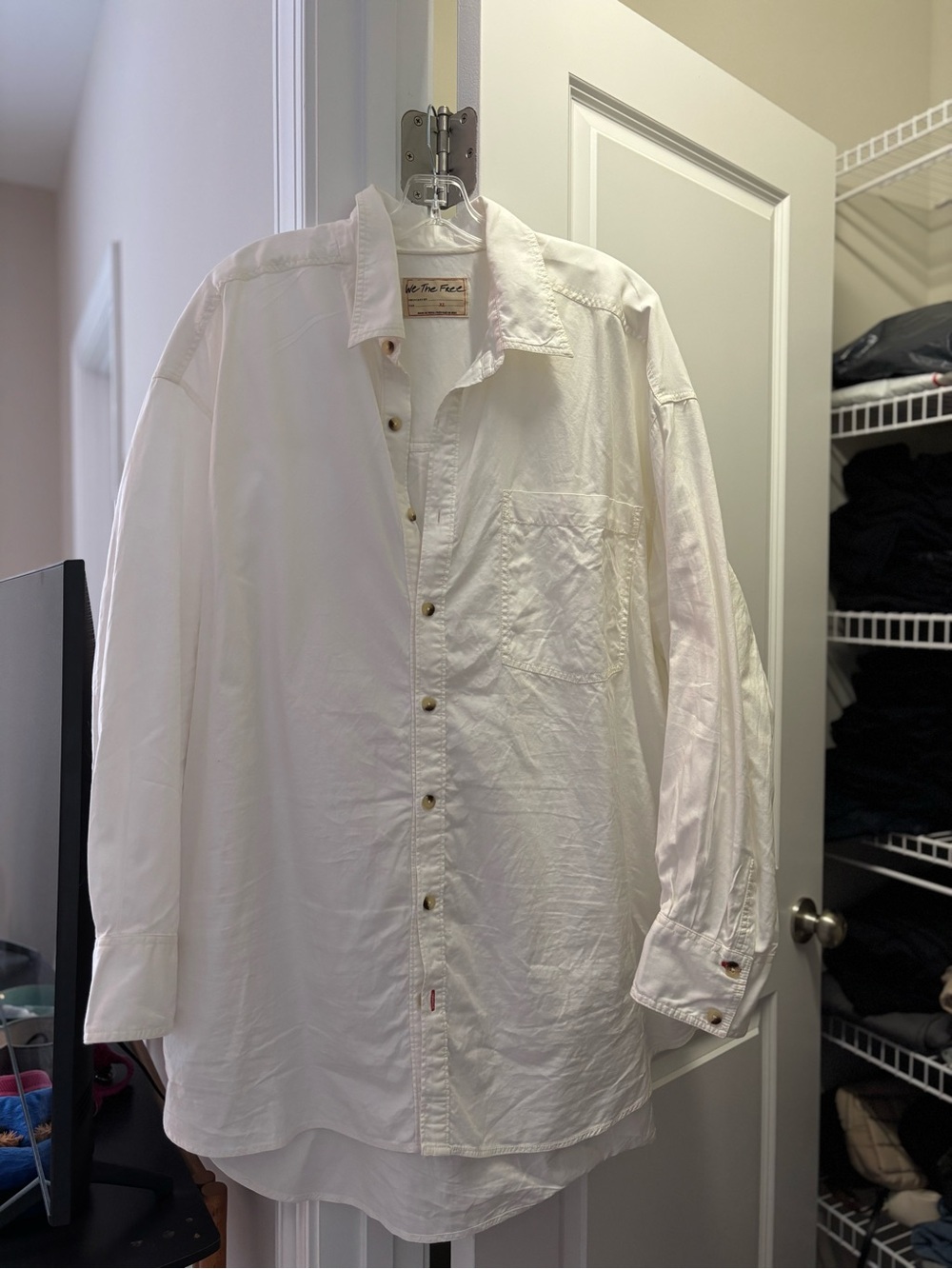 Free People Freddie Button Down Shirt